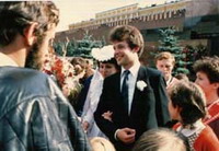 The Red Square, Kremlin and Lenin Mausoleum 1985